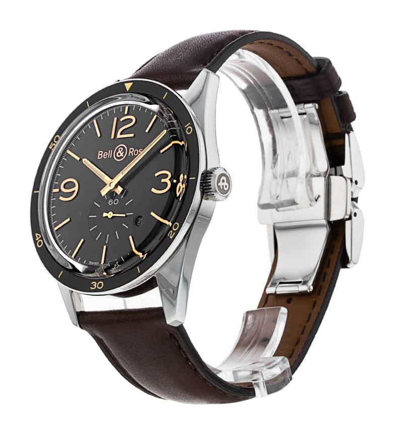 Bell and Ross Vintage 123 BRV123-GH-ST/SCA